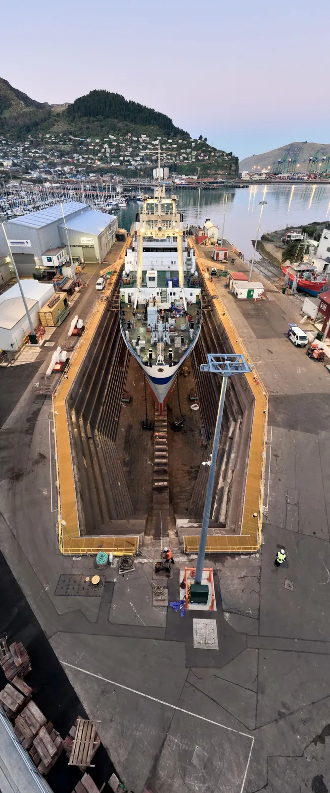 Lyttelton Port Dry Dock — view 4