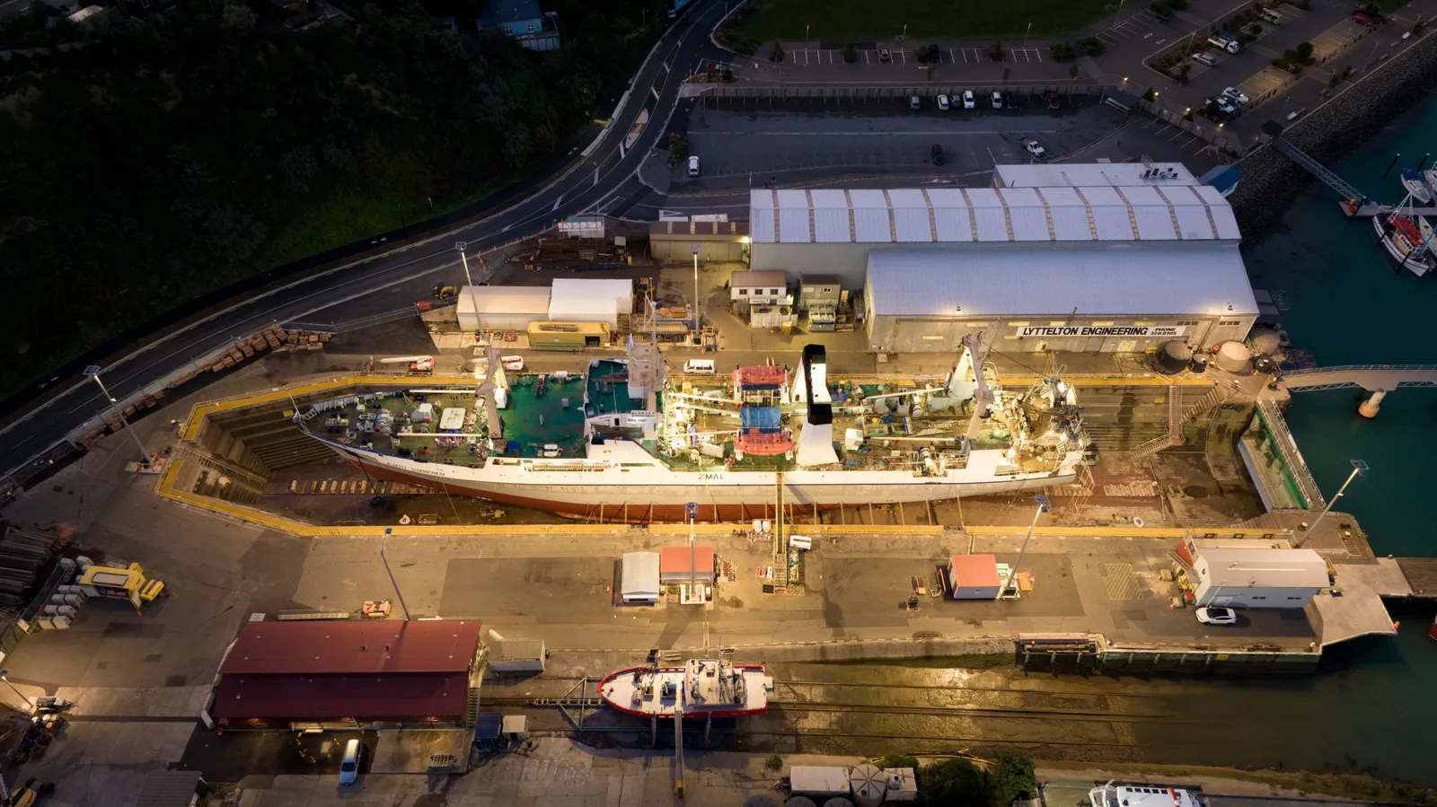 Lyttelton Port Dry Dock — view 7