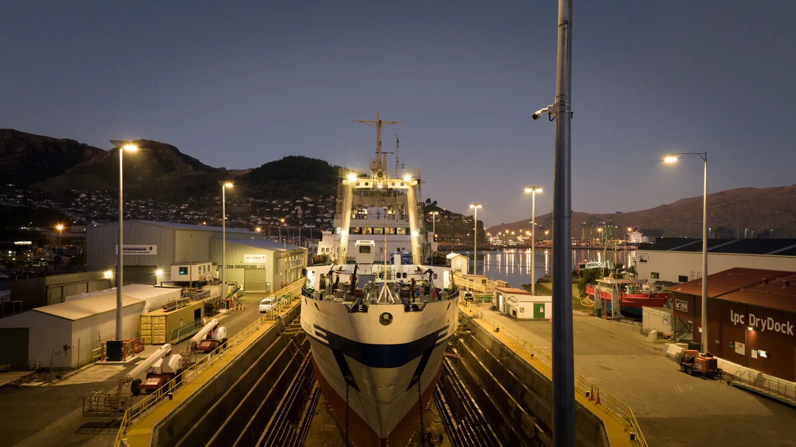 Lyttelton Port Dry Dock — view 10