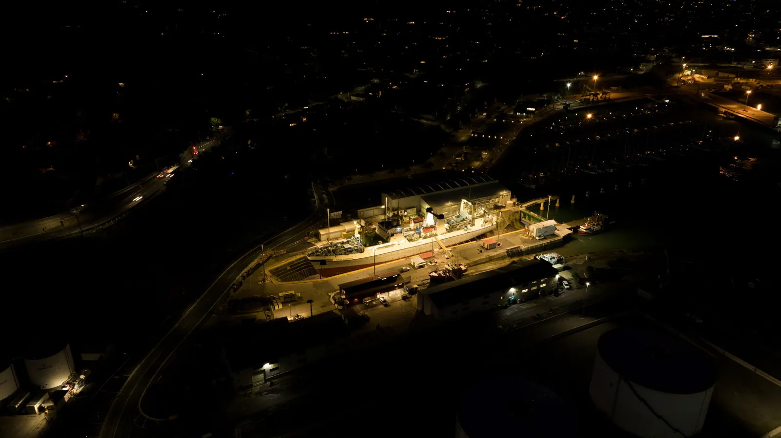 Lyttelton Port Dry Dock — view 12