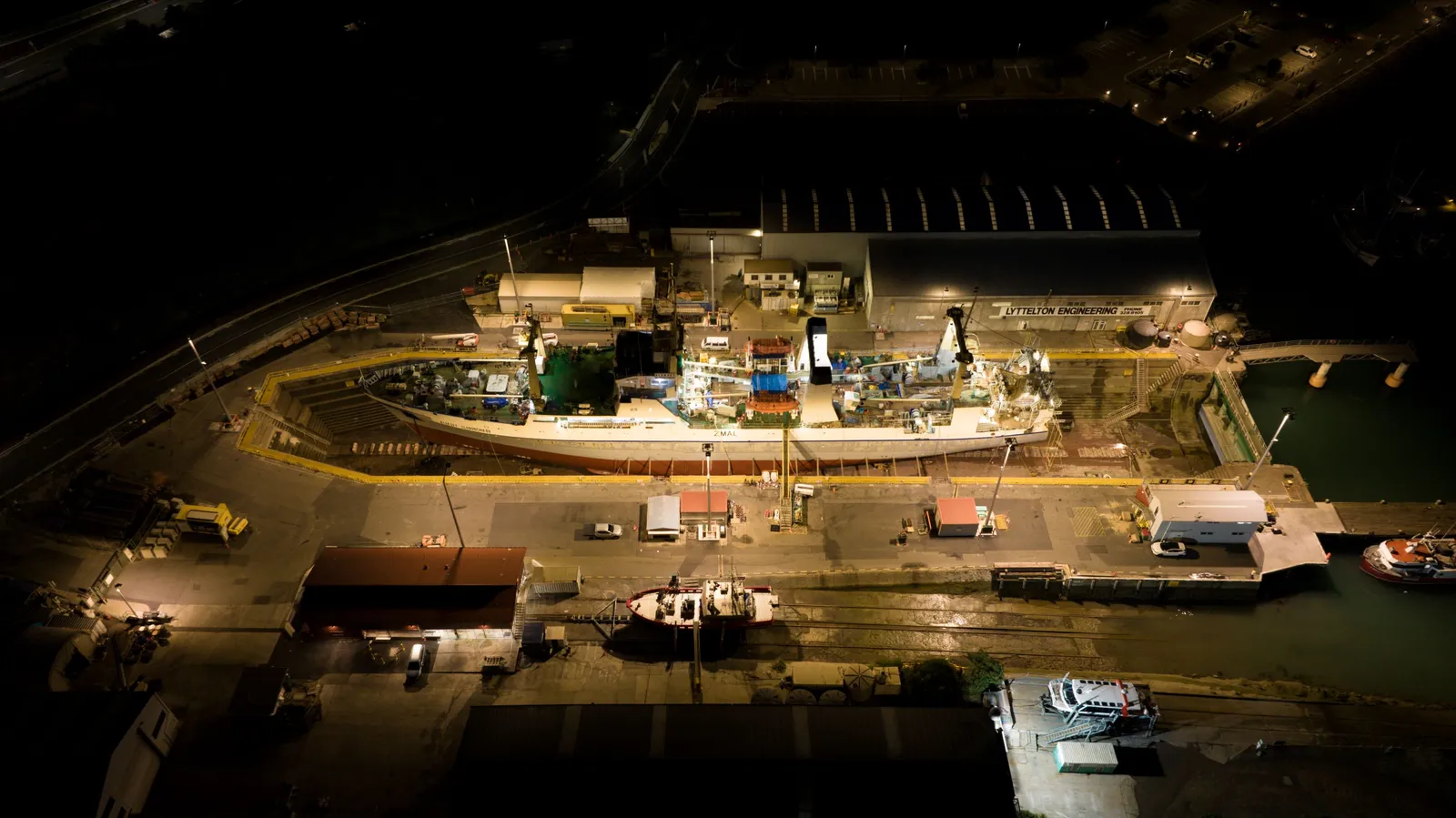 Lyttelton Port Dry Dock — view 14