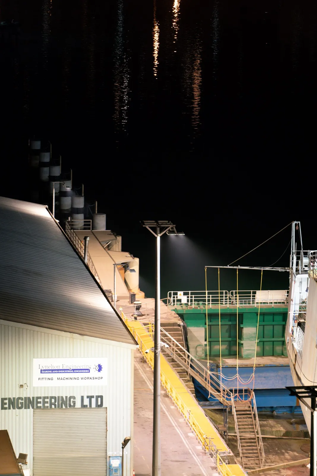 Lyttelton Port Dry Dock — view 18