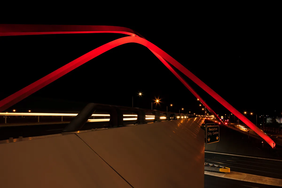 Memorial Avenue Gateway Bridge — view 3