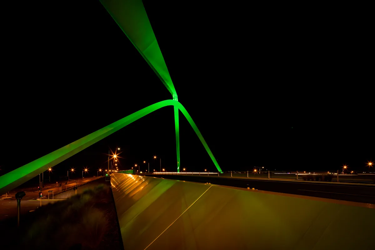 Memorial Avenue Gateway Bridge — view 5