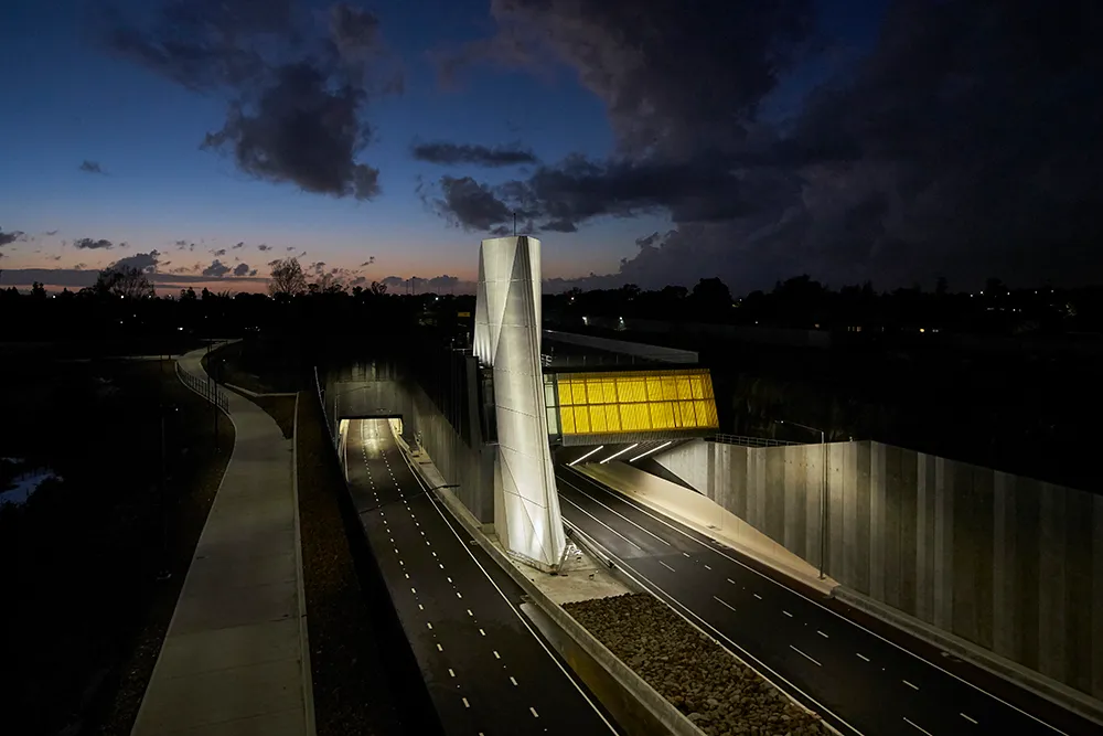 Waterview Tunnel Southern Portal