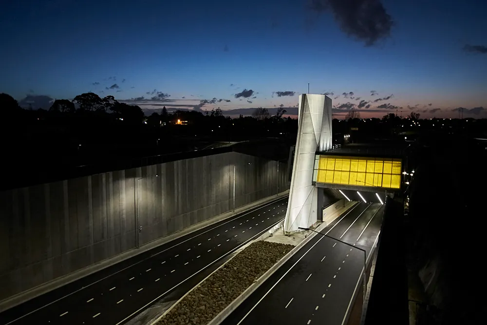 Waterview Tunnel Southern Portal — view 3